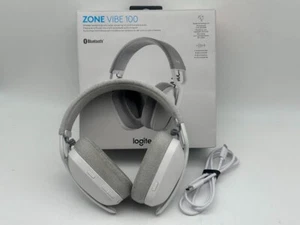 Logitech Zone Vibe 100 Lightweight Wireless Over Ear Headphones - Picture 1 of 7