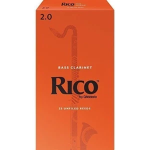 Cañas de clarinete bajo Rico by D'addario sin archivar - 25 por caja - Imagen 1 de 6
