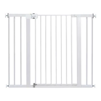 Puerta de seguridad 1ª extra ancha para bebé con puerta: puerta de seguridad infantil premium, T... Foto 1 de 4