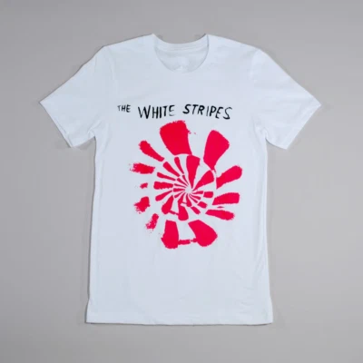 Vtg The White Stripes Band For Fans Cotton White S-5XL Unisex Shirt DI115 - Image 1 of 2