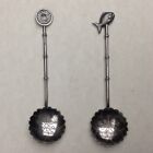2 - Antique Japanese Export Silver Spoons cd