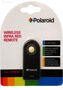 Polaroid Wireless Infrared Remote Control With Protective Case For The Canon SLR - Picture 1 of 2