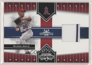 2005 Donruss Champions Impressions Materials Ramon Ortiz #30