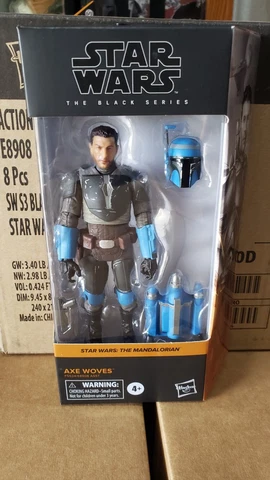 STAR WARS BLACK SERIES 6": AXE WOVES - #25 from The MANDO NEW FREE SHIPPING! Cover