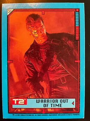 Warrior Out Of Time 1991 Topps Sticker Terminator 2 #30 - Image 1 of 2