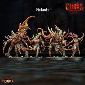 Mutants- Wargames - 9th age - d&d - tabletop gaming - Imagen 1 de 1