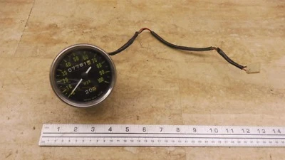 1973 Kawasaki F7 175cc Enduro K474-1> speedometer speedo gauge for parts - Image 1 of 4