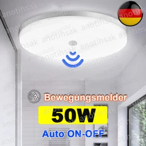 LED Deckenleuchte mit Bewegungsmelder Deckenlampe Sensor Lampe Treppenleuchte DE - Bild 1 von 15