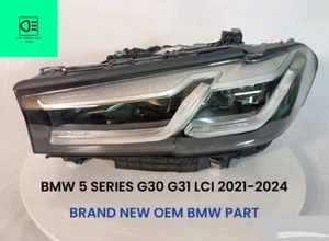 BMW 5ER G30 G31 LCI LED SCHEINWERFER FAHRER SEITE RECHTS 2021-2024 OEM NEU - Bild 1 von 2