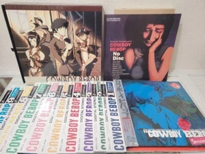 Cowboy Bebop Laser Disc Vol. 1 - 9 LD Set Spike Spiegel 1998 OBINTSC Bandai - Picture 1 of 7