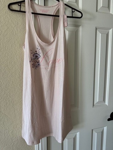 UNDERCOVER Abito Victoria's Secret 100% cotone tubino slip pima XS rosa