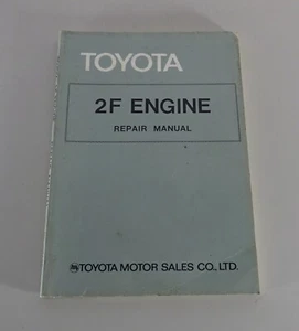 Taller Manual Toyota 2F Engine Equipped On Land Cruiser Y Heavy Duty Camiones - Imagen 1 de 5