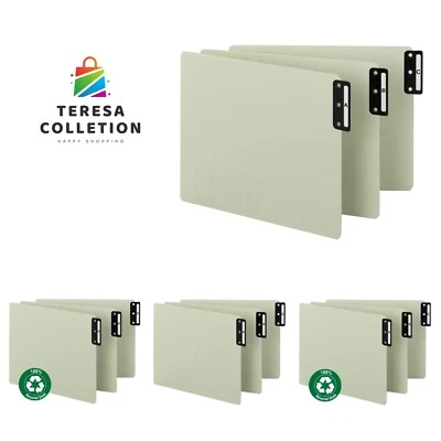 Durable Extra Wide Letter Size File Guides with Vertical Metal Tabs - Set of 25 - Image 1 of 4