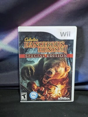 Cabela's Dangerous Hunts 2011  Special Edition Nintendo Wii, 2010 Tested Box  - Image 1 of 3