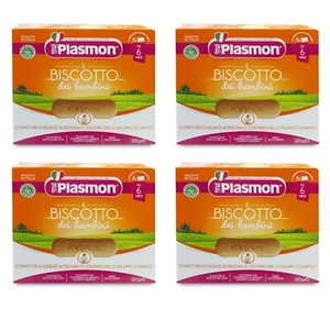 4 confezioni PLASMON BISCOTTI dei Bambini biscotto per bimbi da 6 mesi 320g - Foto 1 di 4