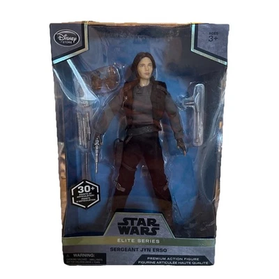 Star Wars Elite Serie Premium Sargento JYN ERSO Exclusivo de Disney Store Nuevo en Caja Foto 1 de 4