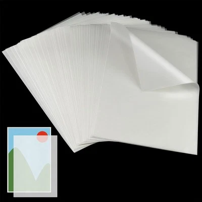 BESUCHE DEN SUOFUOLEF-STORE 100 Stück Transparentpapier 35g/m², Suofuolef A4 210 X 297mm Pauspapier für Sk
