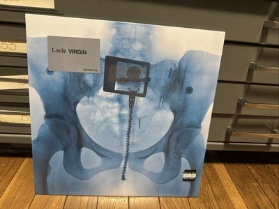 LORDE  Hand SIGNED Insert VIRGIN BLACK VINYL LP AUTOGRAPHED  🆕 ✅ New Sealed - Image 1 of 4