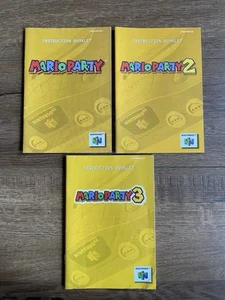 Nintendo 64 N64 Mario Party 1 2 3 NUR Anleitung Manuals - Bild 1 von 3