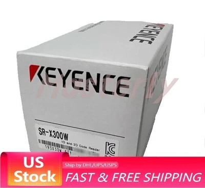 Keyence SR-X300W Barcode Reader Scanner PLC SRX300W New  US Free TAX - Image 1 of 4