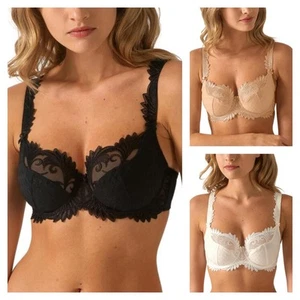 Empreinte Thalia Bra Demi Underwired Womens Luxury Embroidered Lingerie 1856 - Picture 1 of 35