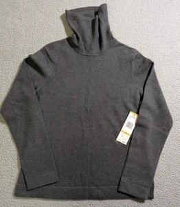 Jones New York Collection Damen Pullover grau Rollkragen Kaschmir / Größe PS - Bild 1 von 9