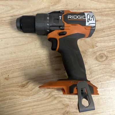 Ridgid R86115 18 伏锂离子 1/2 英寸钻头/驱动器工具 - 仅用于零件或维修 — 第 1/4 张图片