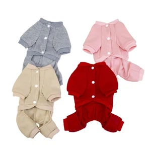 Dog Winter Elastic Jumpsuit for Dog Boy Girl Medium Dogs for Indoor and Outdoor - Picture 1 of 28