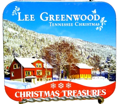 Lee Greenwood-Tennessee Christmas Treasures-Collectible Tin-10 Favorite Songs i1 - Imagem 1 de 2