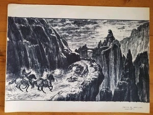 Francis Ford Coppolas Dracula s Wagon Chase #3 Mentor Huebner Conceptual Copy - Picture 1 of 7