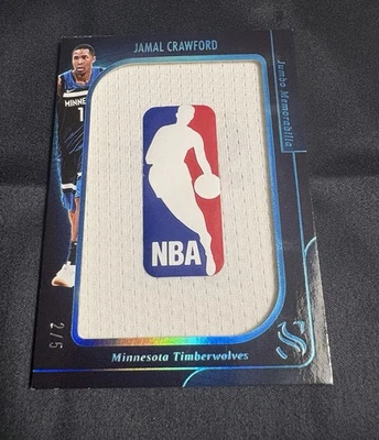 Parche Jamal Crawford Silhouette 2/5 - Parche con logotipo de la NBA, Timberwolves Foto 1 de 2