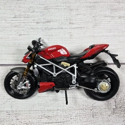 Moto DUCATI Mod Maisto Rojo 1:12 Diecast Streetfighter Modelo S Foto 1 de 4