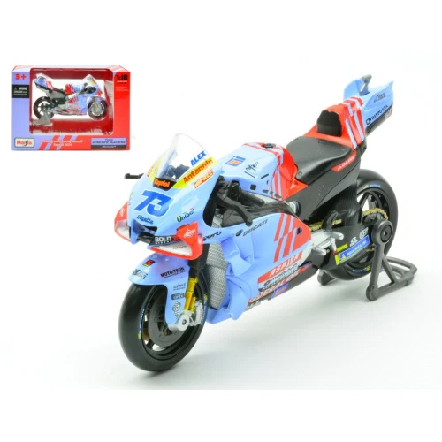 DUCATI DESMOSEDICI GRESINI N.73 2024 ALEX MARQUEZ 1 18 Maisto Moto Modellino Nuo
