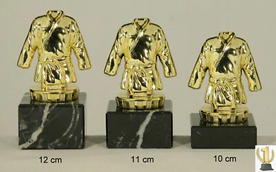 EIGENMARKE Kampfsport-Karate-Judo Trophäe / Pokal 3er set oder einzeln incl. Beschriftung