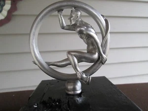 rare speed demon satan lucifer devil ratrod hotrod car hood ornament - Picture 1 of 4