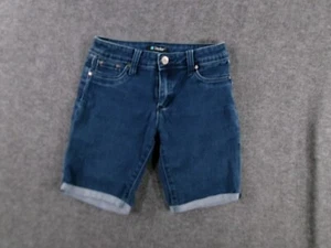 Tractor Shorts Youth 14 Blue Jorts Cuffed Bermuda Dark Wash Beach - Picture 1 of 12