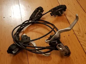 Shimano XT M775 Disc Brake Levers & Calipers, m770 MTB bike - Picture 1 of 19