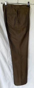 DE COLECCIÓN AÑOS 60..MARRÓN..PIEL DE SERPIENTE..DELGADO..PANTALONES/PANTALONES..talla 30 X 30 - Imagen 1 de 4