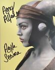 Amy Allen -GENUINE Signed Star Wars Aayla Secura  10x8