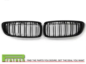 2014+ M4 look Gloss Black Front Grille Kidney for BMW F32 F33 F36 428i 435i 440i - Picture 1 of 2