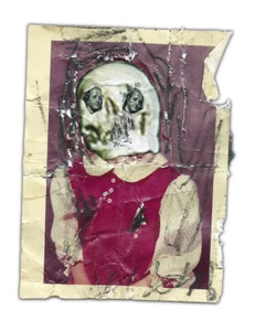 JUSTIN AERNI dark art Signed & Numbered PRINT macabre horror : GRIZZLY PORTRAIT - Picture 1 of 3