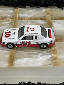 Matchbox 1987 Buick LeSabre White Red NASCAR Goodyear Shell # 10 Loose 1:65 - Picture 1 of 5