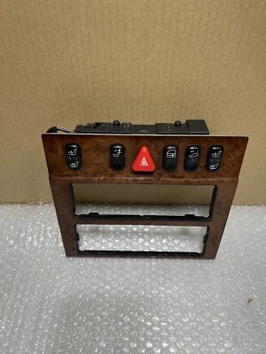 Mercedes-Benz e320 e430 W210 2000-2003 tablero central moldura de madera con interruptores E320 Foto 1 de 4