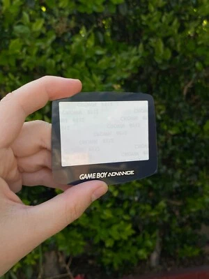 GBA Gameboy Advance custom lens replacement  with adhesive - Image 1 of 4