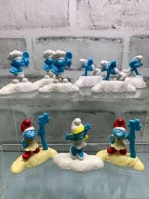 McDonald's Peyo SMURFS 2017 Lost Village Happy Meal juguete (9) paquete Foto 1 de 4