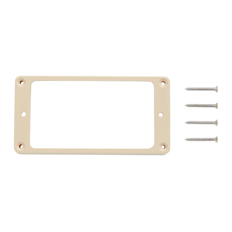 Gibson Humbucker Pickup Mounting Ring with Screws (Bridge, Cream)