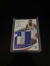 2021 Panini Immaculate Isaiah Jackson Autograph UK Basketball Card /49