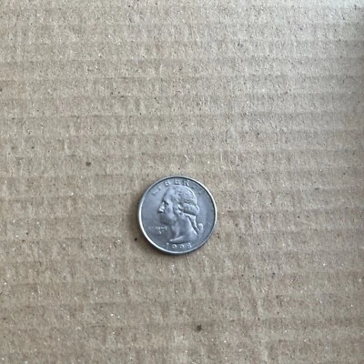 1998 Quarter ERRORS-No Mint Mark-missing letters  OD WE UST—LI & TY !!!! - Image 1 of 4