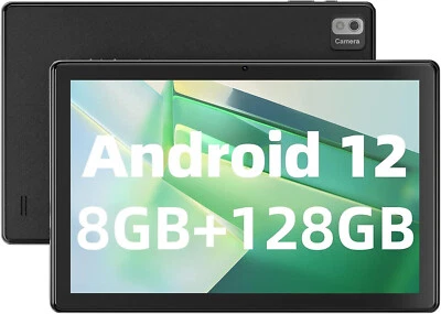 10,1 Zoll Tablet Android 12 8GB RAM 128GB ROM (256 GB erweiterbar) Octa Core - Bild 1 von 4