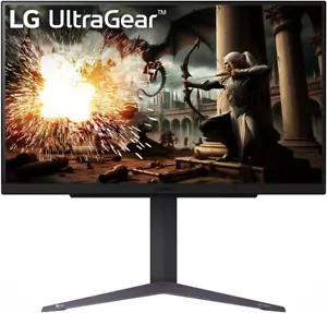 LG Gaming Monitor 27 inch QHD IPS Monitor Black 1ms 180Hz HDMI DisplayPort - Picture 1 of 24
